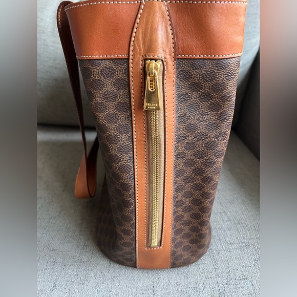 Celine Macadam gusset tote bag - Picture 5 of 17